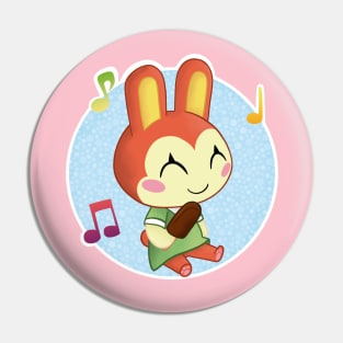 Bunnie with her ice cream Pin