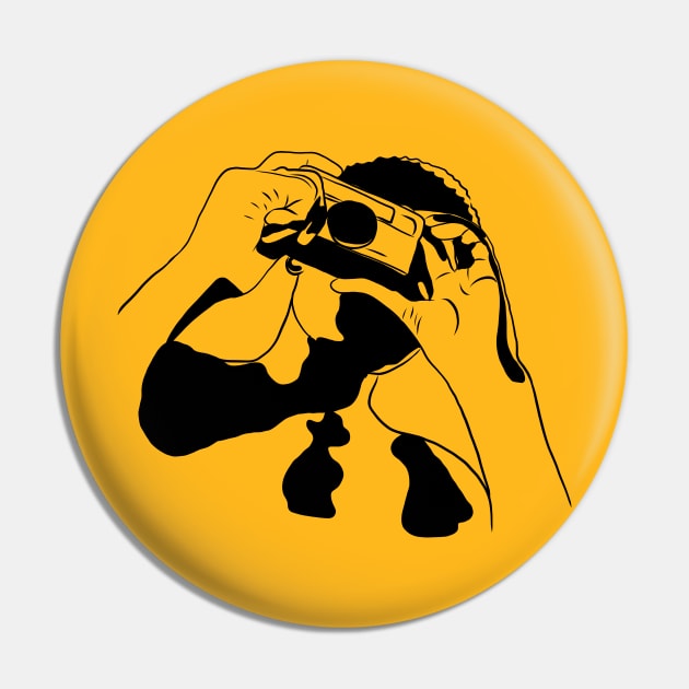 City of God Rocket Camera Pin by Hevding