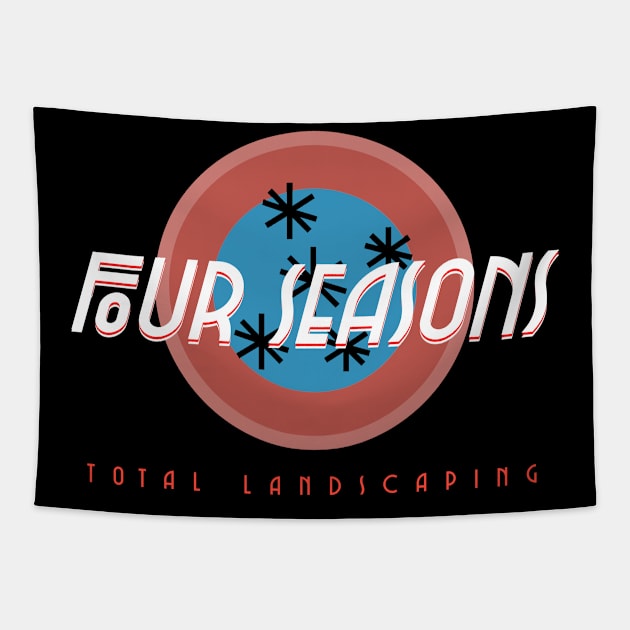 Four Seasons Total Landscaping Tapestry by irvanelist