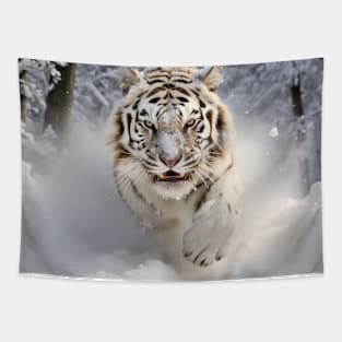 Tiger Animal Nature Majestic Wilderness Tapestry