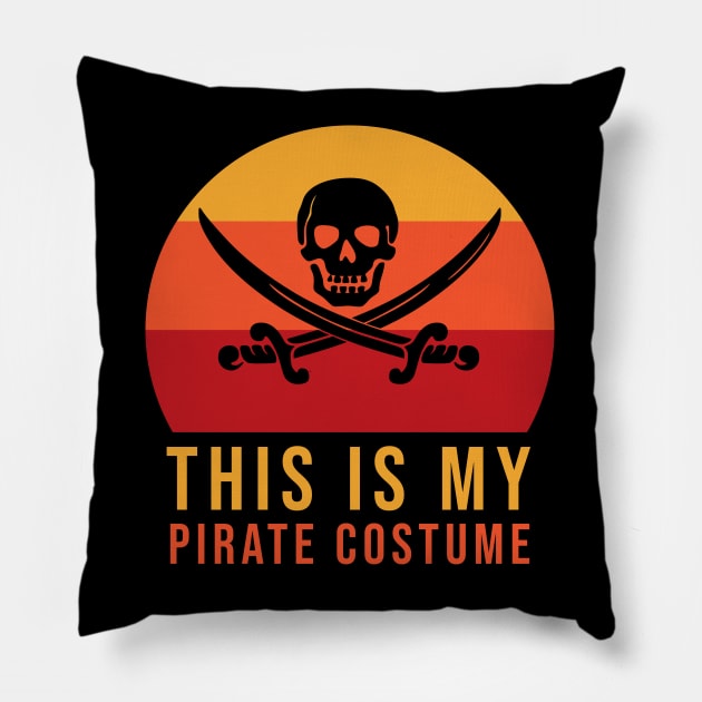 This is my pirate costume Pillow by cypryanus