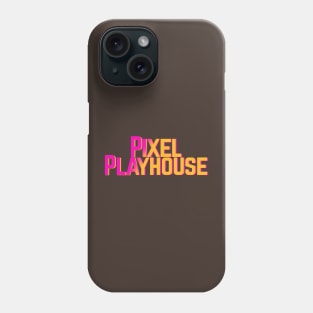 Pixel Playhouse Multicolor Logo Phone Case