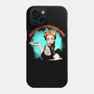 Joan Crawford Eyes Phone Case