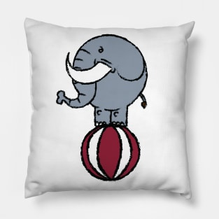 Circus Elephant Pillow