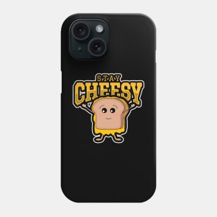 STAY Cheesy Grilled Cheese Lover Gift Phone Case