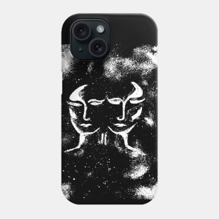 Gemini zodiac design Phone Case