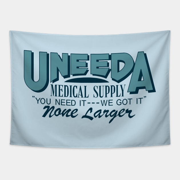 Uneeda Medical Supply Tapestry by MondoDellamorto