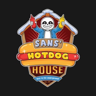 Undertale Sans Hot Dog House T-Shirt