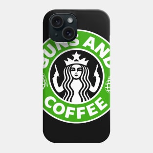 Guns and Coffee Phone Case