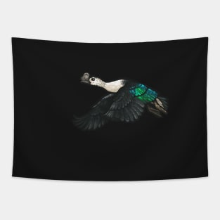 Comb Duck Tapestry