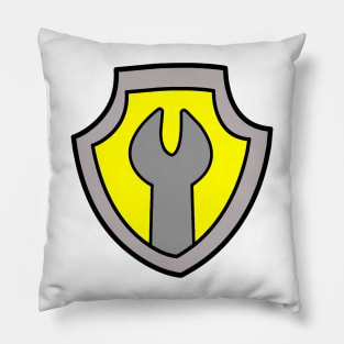 Machanic Badge Pillow