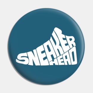 Sneakerhead white Pin