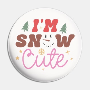 Im snow cute Pin