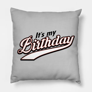 Birthday Bday Typography Gift For Birthday Celebrants Pillow