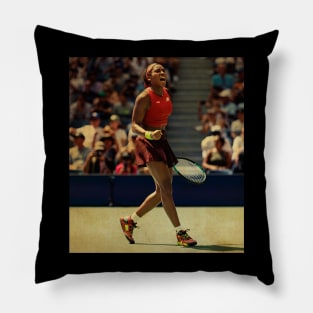 Vintage expression Coco Gauff Pillow