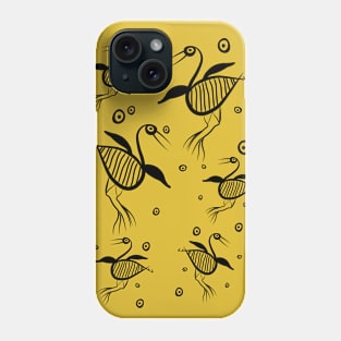 Cypriot Birds Illustration Phone Case