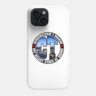 Heart Stays Home - Connecticut Phone Case