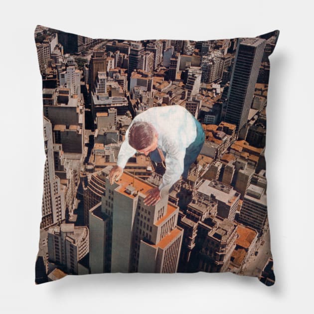 City Pillow by mathiole