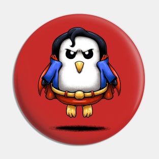 Penguin Superhero 4 Pin