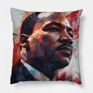 Inspire Unity: Festive Martin Luther King Day Art, Equality Designs, and Freedom Tributes! Pillow