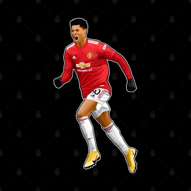 Marcus Rashford #10 Score by RunAndGow