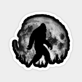 big foot moon animal adventure Magnet