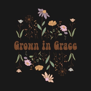 grow in grace Christian inspirational bible quote T-Shirt T-Shirt