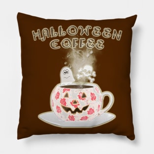 Halloween Coffee Pillow