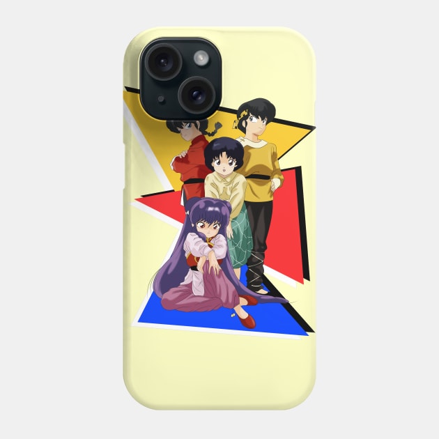 Manga love Phone Case by Nykos