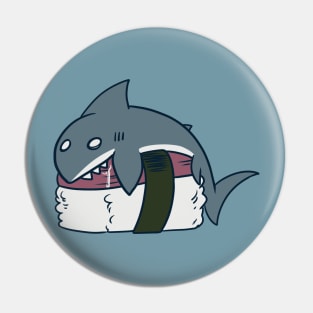 Sushi shark Pin