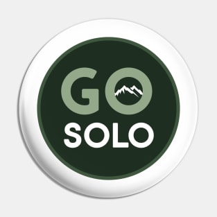 GO SOLO OUTDOOR APPAREL Pin