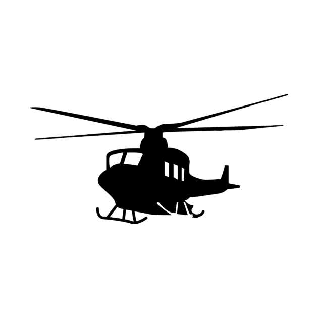 Army Helicopter Silhouette by AustralianMate