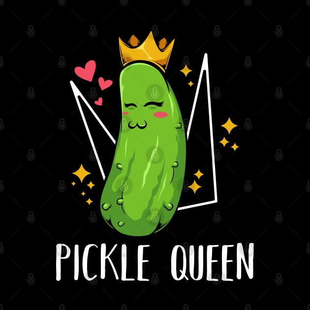 Pickle - Pickle Queen - Funny Kawaii Vegetable Vegan by Lumio Gifts