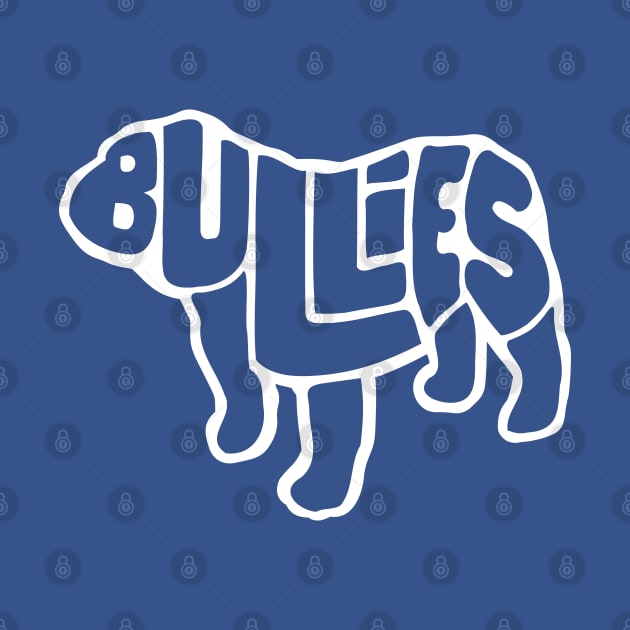 Letter Dog Design Clear by Bullies Brand