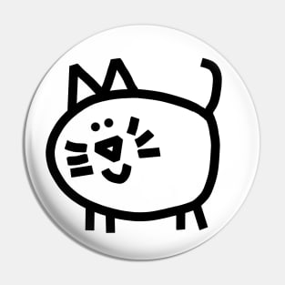 Cute Kitty Cat Chonk Pin