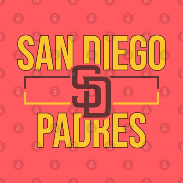 Padres San Diego II by Burblues