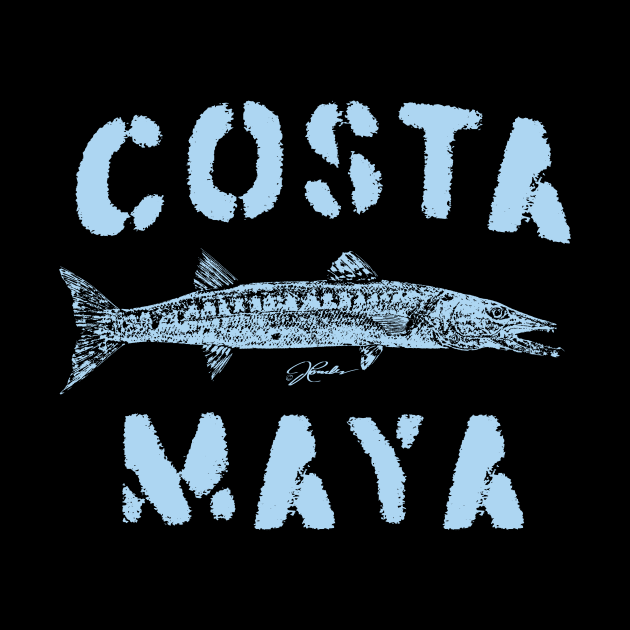 Costa Maya, Mexico, Great Barracuda by jcombs