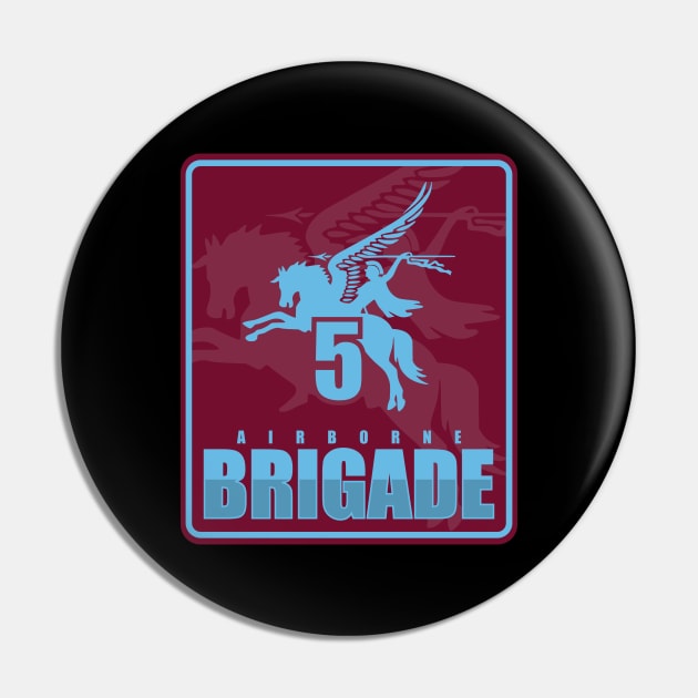 5 Airborne Brigade Pin by TCP