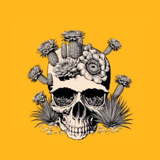 skull and cacti T-Shirt