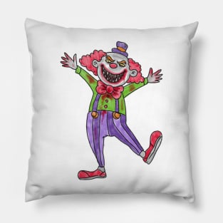 Fearful Friends: Wickedly Clown Wonderful Children's Horror Collection Pillow