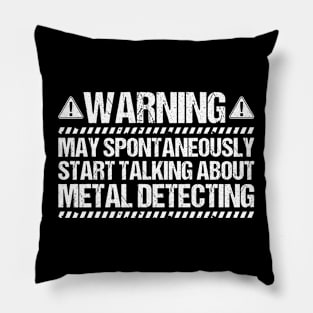 Detectorist Metal Detecting Metal Detector Pillow