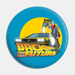 Back From The Future Pin