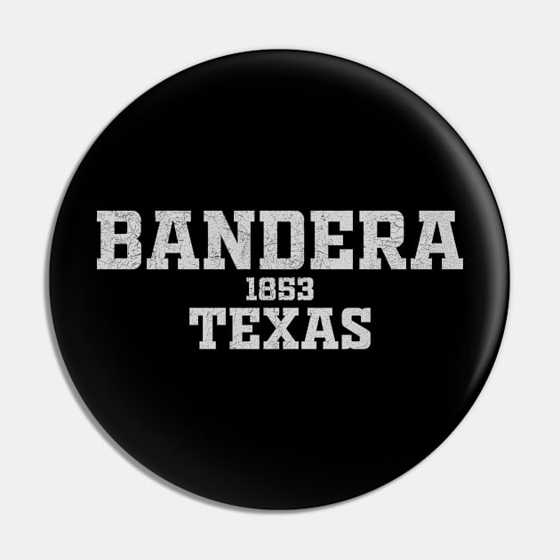 Bandera Texas Pin by RAADesigns