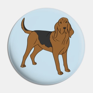 Bloodhound Pin