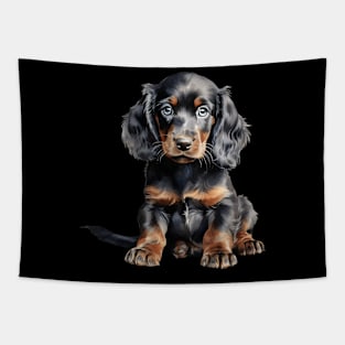 Puppy Gordon Setter Tapestry