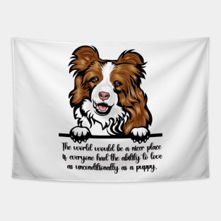 The world would be a nicer place if everyone had the ability to love as unconditionally as a puppy. Tapestry