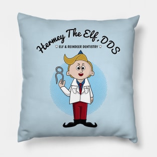 Hermey The Elf, DDS - Elf & Reindeer Dentistry Pillow