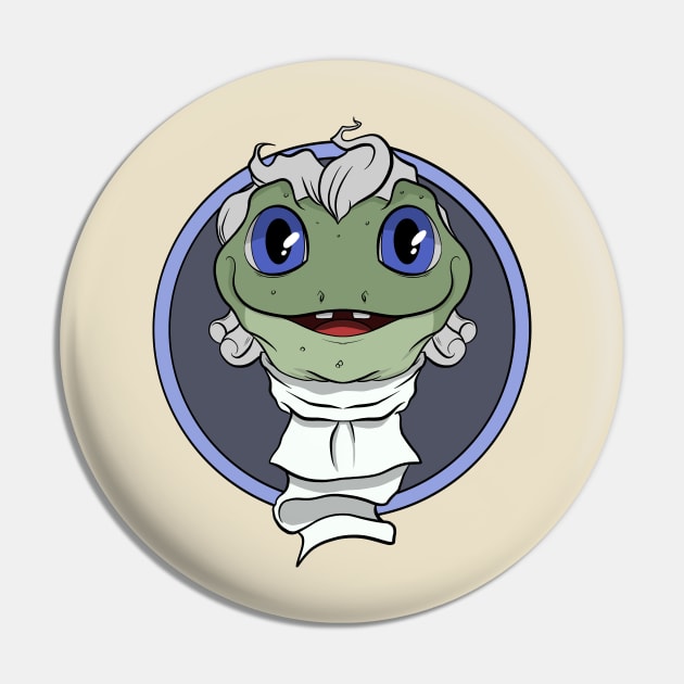 Salamander Hamilton Pin by ArtOfJHammond