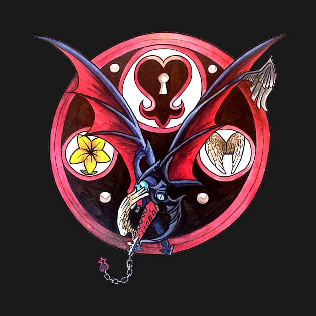 Riku Stained Glass Emblem by SexySeamonster