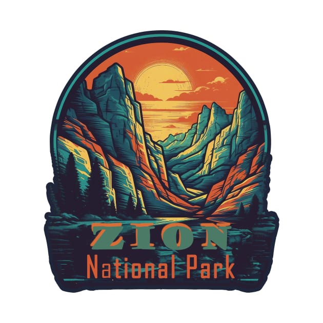 Zion National Park by GreenMary Design